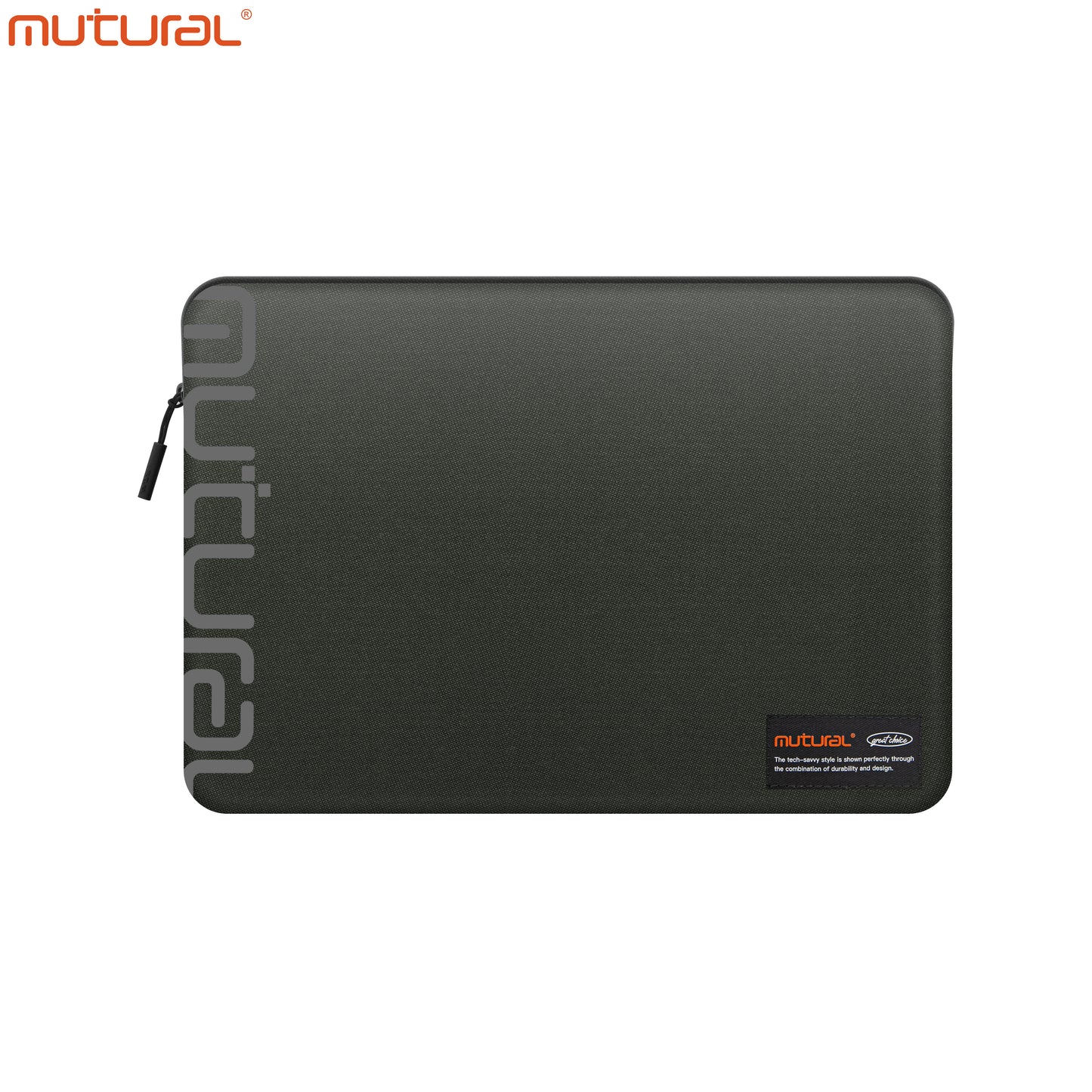 MUTURAL Imperial Laptop Sleeve 13-14 inch | Waterproof Canvas with Zipper