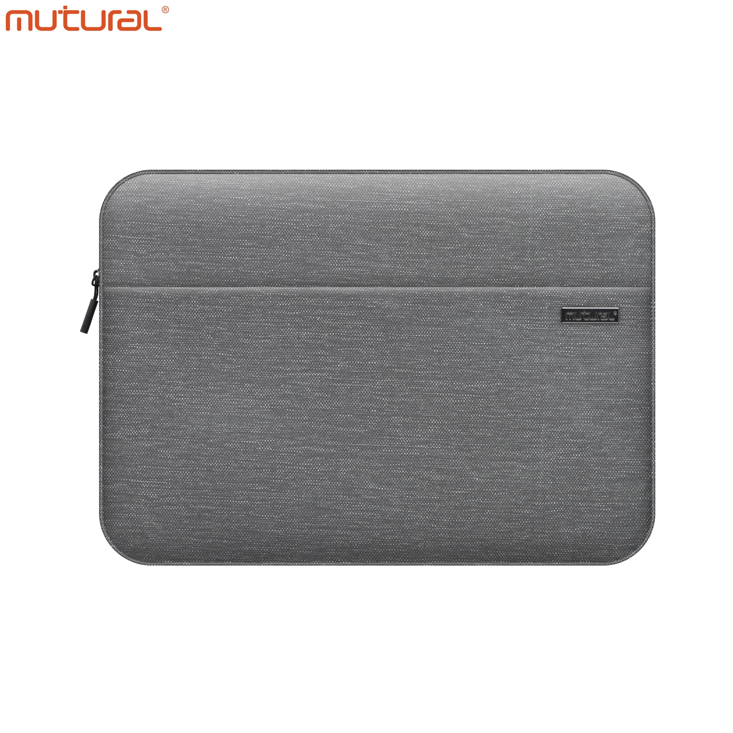 MUTURAL Gentleman Fleece-Lined Laptop Sleeve 13-14 inch | Premium Canvas