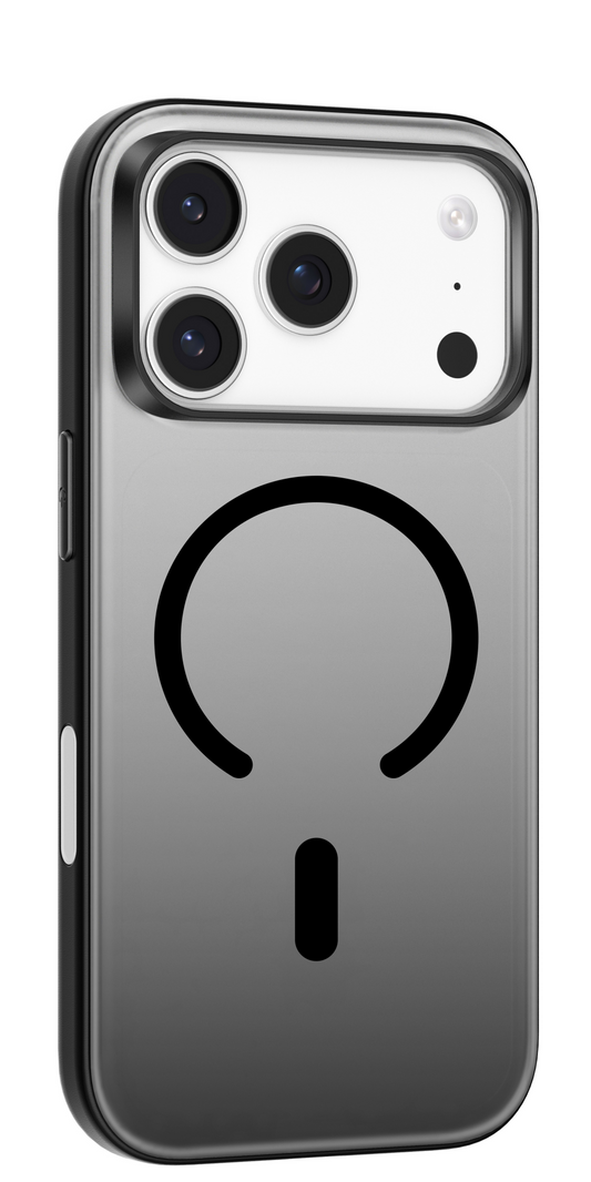 MUTURAL Magnetic Mist Frosted Magnetic Charging Support Case for iPhone 17 | Semi-Transparent Matte