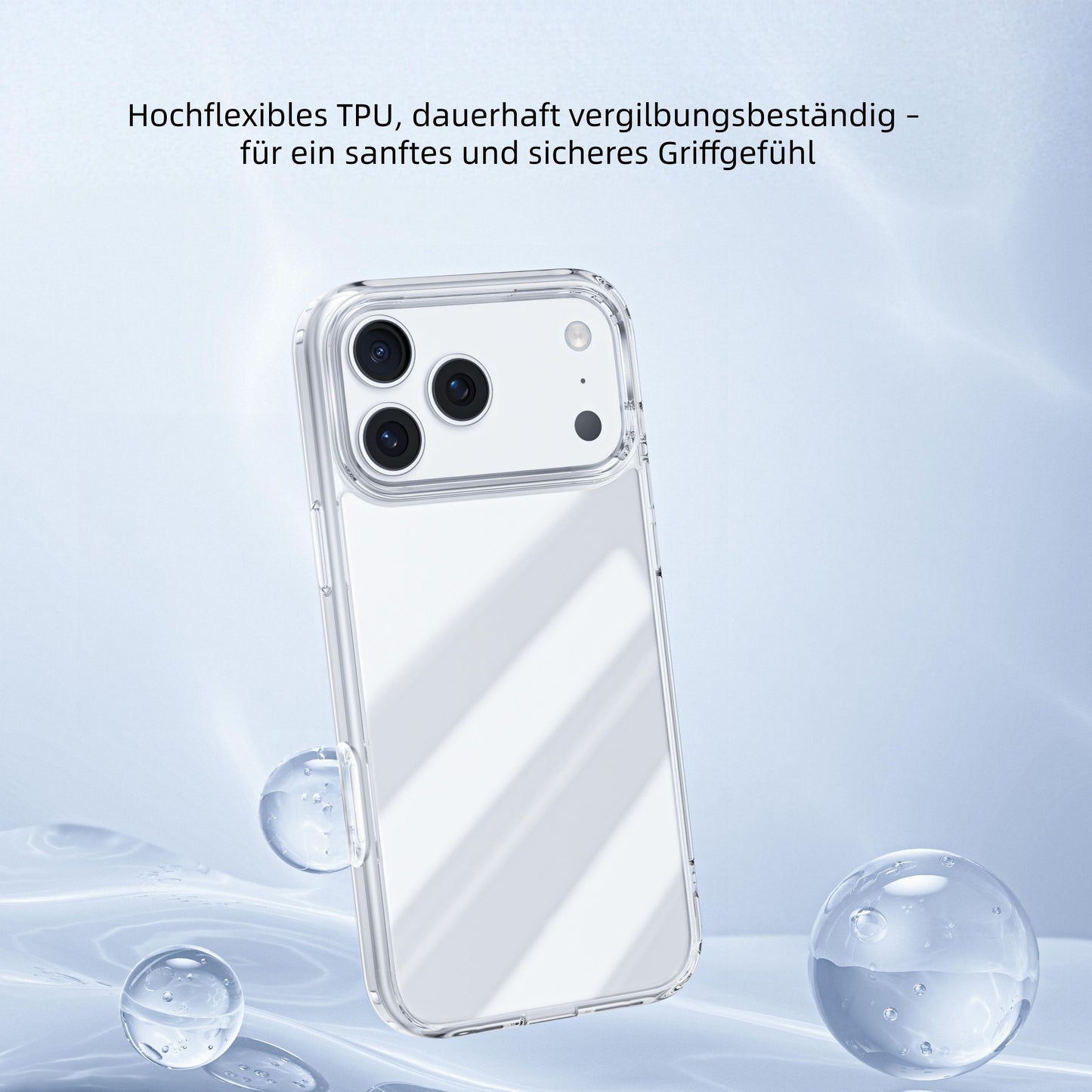 MUTURAL Starshine Clear Case for iPhone 17 | Budget-Friendly Airbag Protection