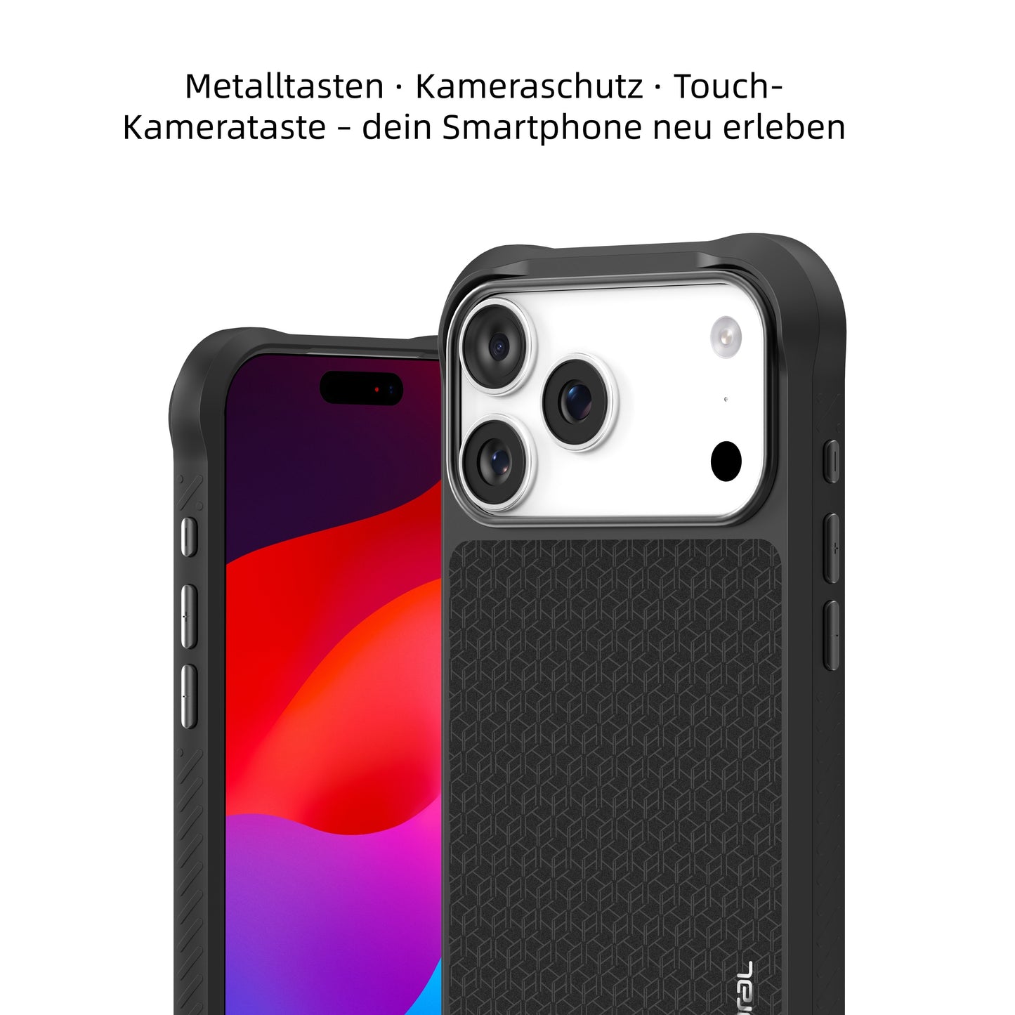 MUTURAL Noble Armor PU MagSafe Case for iPhone 17 | Inner Texture Design