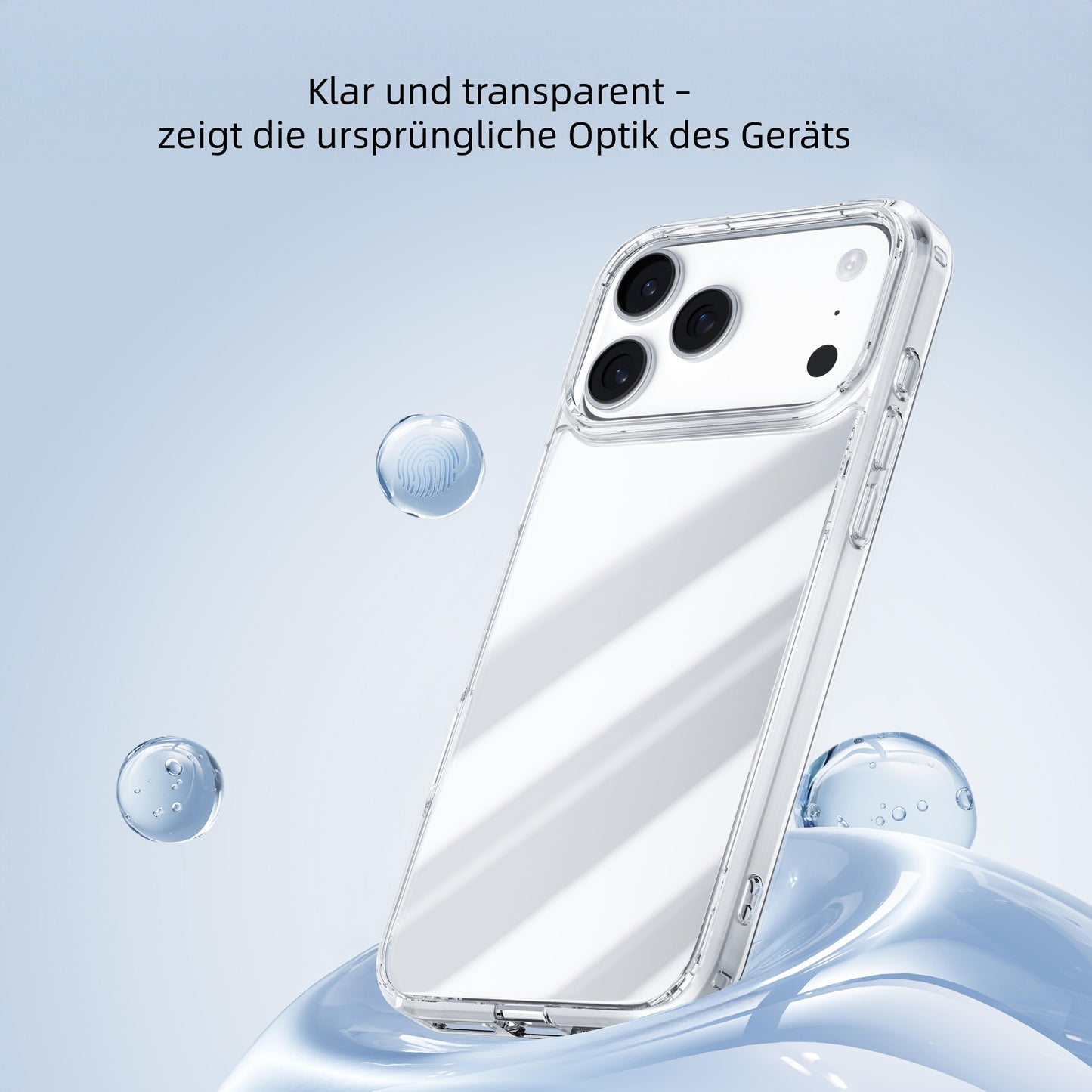 MUTURAL Starshine Clear Case for iPhone 17 | Budget-Friendly Airbag Protection