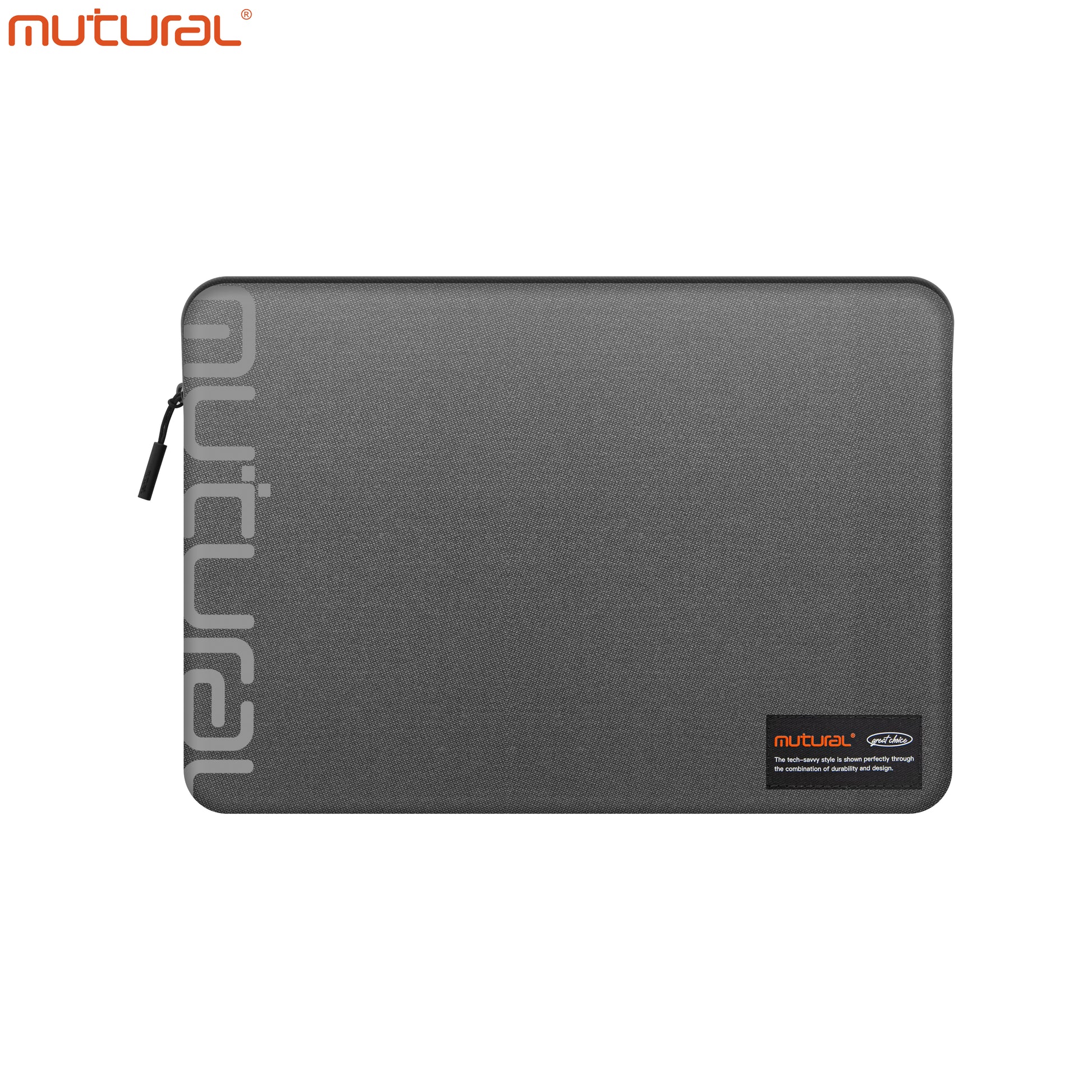 MUTURAL Imperial Laptop Sleeve 13-14 inch | Waterproof Canvas with Zipper