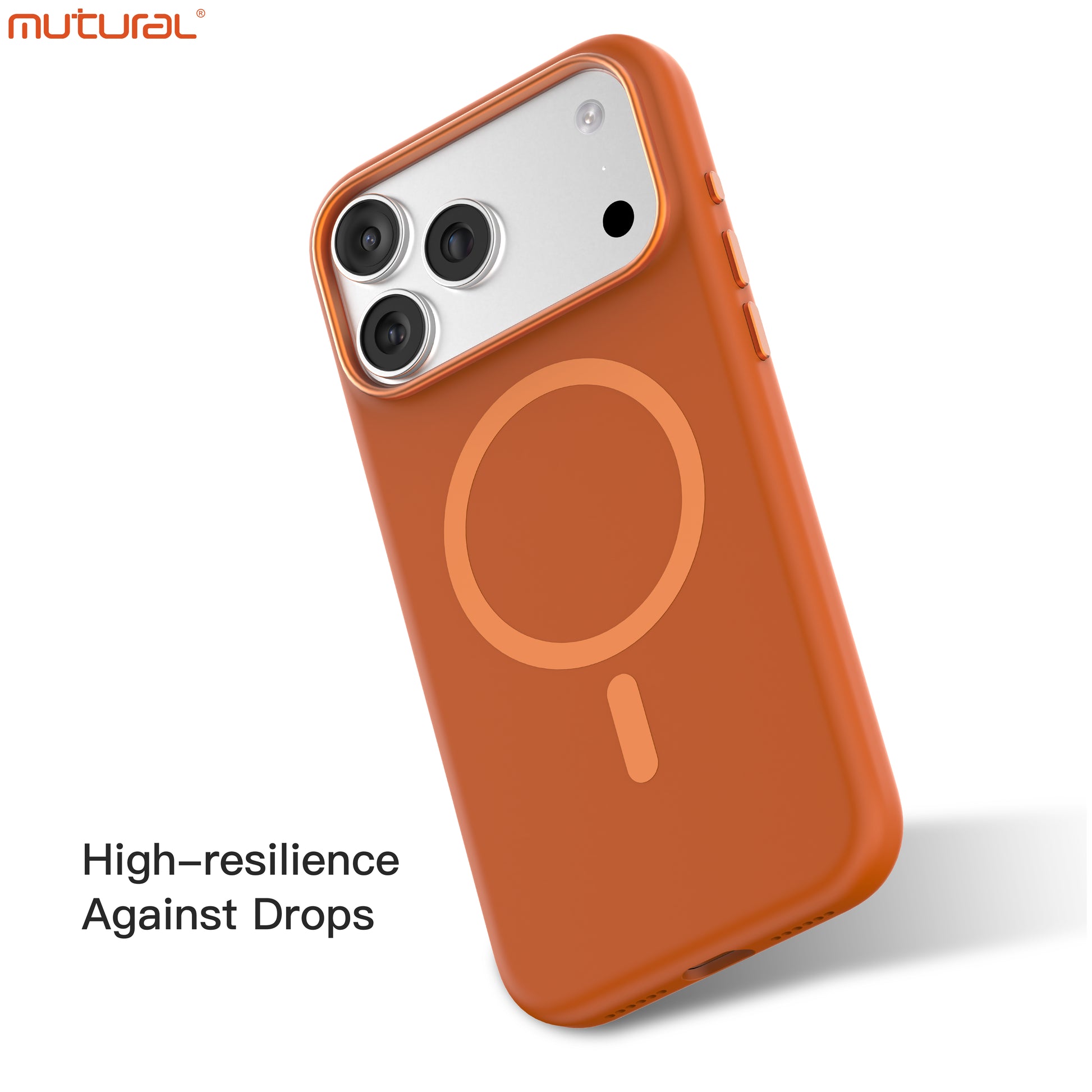 MUTURAL Karen Liquid Silicone Magnetic Charging Support Case for iPhone 17 | Premium Soft Touch