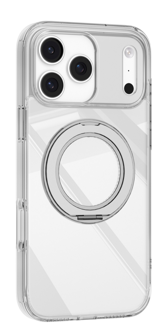 MUTURAL Ice Crystal Clear MagSafe Case for iPhone 17 | Ultra-Transparent Anti-Yellow