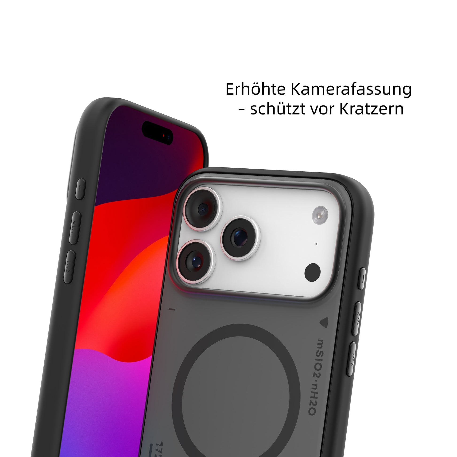 MUTURAL Purify Liquid Silicone Case for iPhone 17 Pro | AI Camera Touch Button