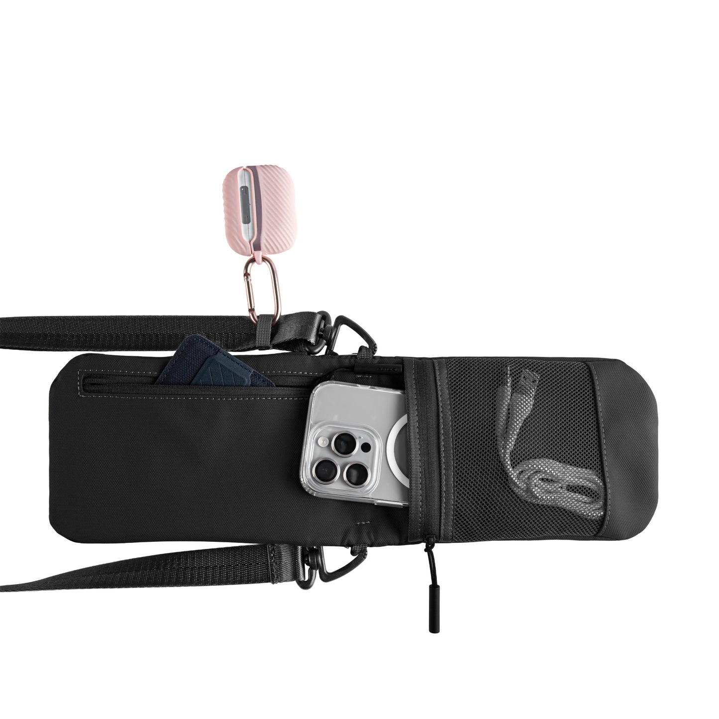 MUTURAL Shield Tech Organizer Bag | Waterproof Compact Cable Pouch