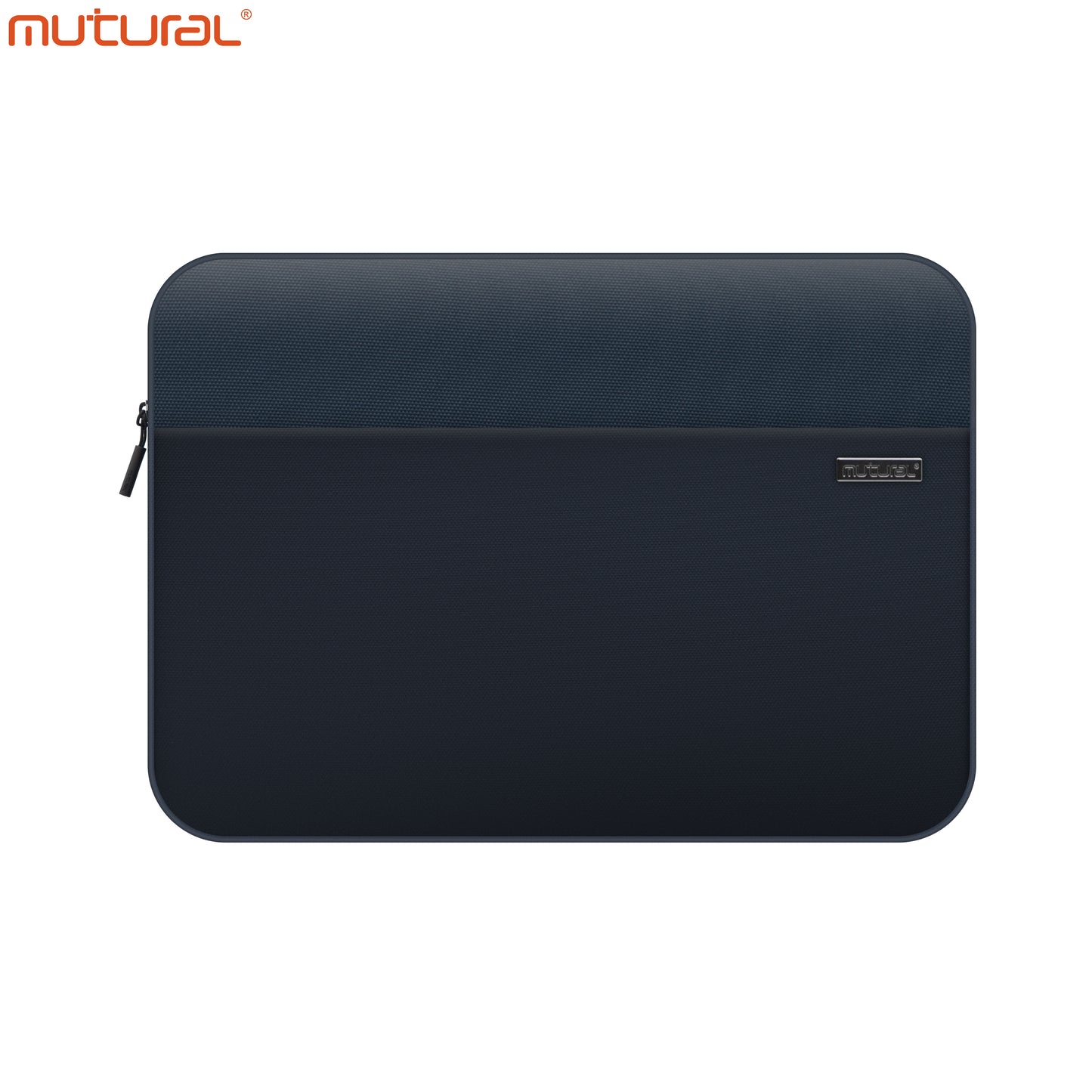 MUTURAL Gentleman Fleece-Lined Laptop Sleeve 13-14 inch | Premium Canvas