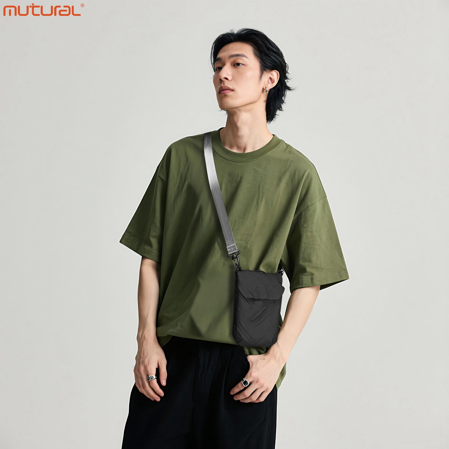 MUTURAL Shield Tech Organizer Bag | Waterproof Compact Cable Pouch