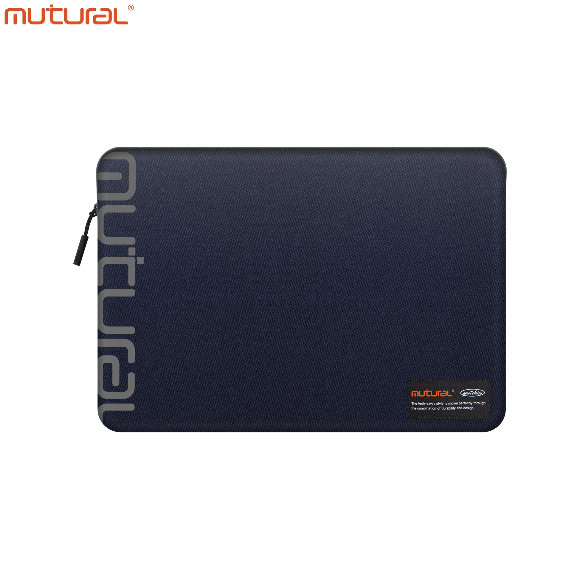 MUTURAL Imperial Laptop Sleeve 13-14 inch | Waterproof Canvas with Zipper
